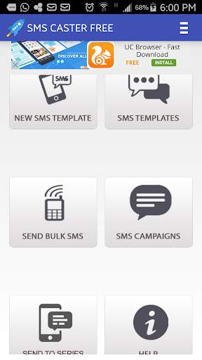 SMS Caster Free screenshot 7