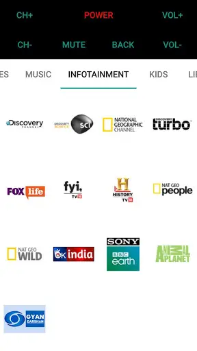 Remote Control for Tata Sky DTH screenshot 6