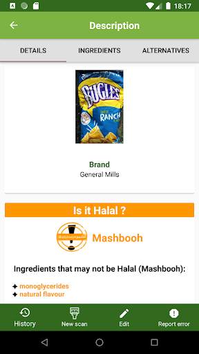 My Halal Scanner скриншот 3
