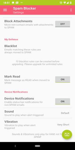 Email Spam Blocker 5 تصوير الشاشة