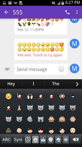 Emoji Fonts for FlipFont 5 2 تصوير الشاشة