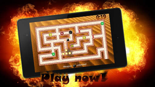 Bomber Ball Maze screenshot 1