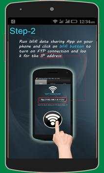 Wifi Data Sharing screenshot 2