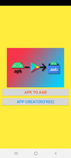 apk to aab converter screenshot 1