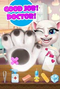 Talking Cats Hand Doctor - Hospital Game screenshot 2