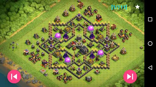 Maps of Coc TH9 screenshot 4