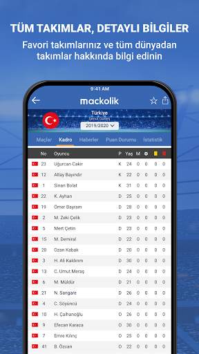 Mackolik Canlı Sonuçlar screenshot 7