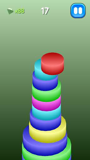 Round Tower - Color Stack screenshot 1