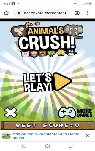 Animals Crush Match300 screenshot 2