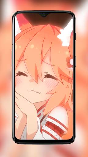 Senko Rainbow Fox Anime Girl Live Wallpapers screenshot 8