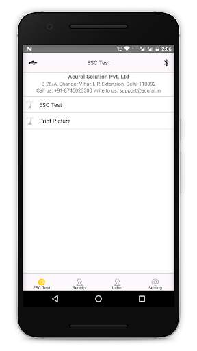 AcuPrint - BlueTooth Thermal Printer App скриншот 7