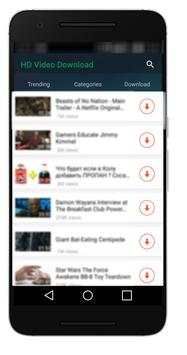 HD Video Downloader 2017 screenshot 3