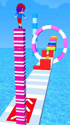 Cube Tower Stack 3D screenshot 2