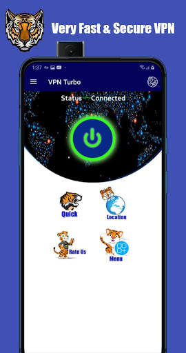 VPN Turbo - Free VPN Proxy Server & Secure VPN screenshot 1