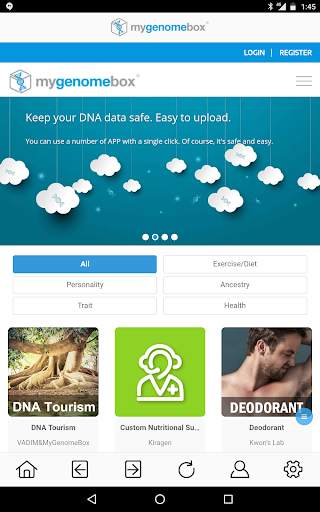 Smart DNA MyGenomeBox screenshot 7