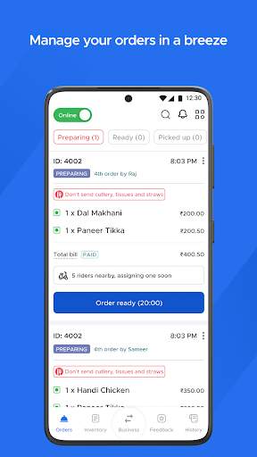 Zomato Restaurant Partner screenshot 6