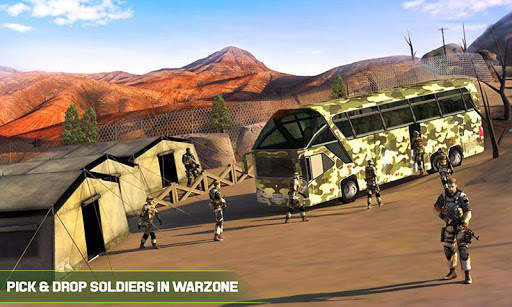 Army Cargo Transport Truck Sim screenshot 6