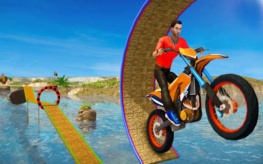 Mega Bike Stunt: Racing Games screenshot 2