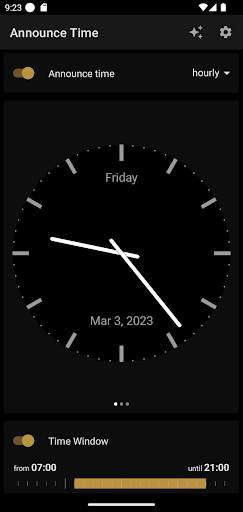 Announce Time 1 تصوير الشاشة