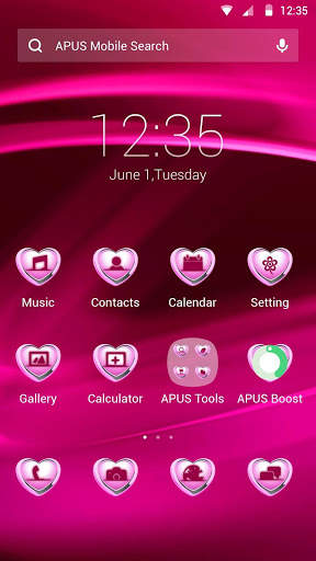 Dream-APUS Launcher theme screenshot 1