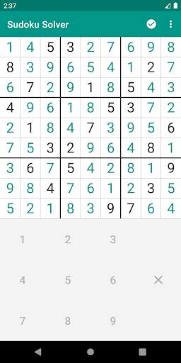 Sudoku Solver screenshot 2