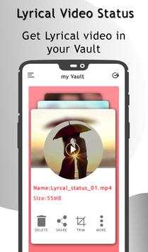 My  Photo Lyrical Video Status : Lyrical Status screenshot 6