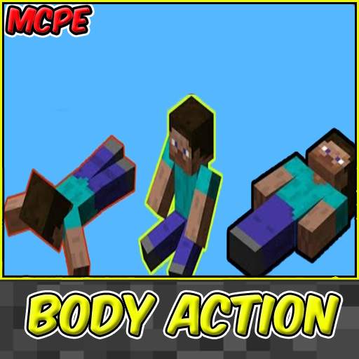More Body Actions Mod MCPE 1.9