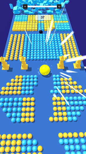 Besar Bola Menabrak 3D screenshot 4
