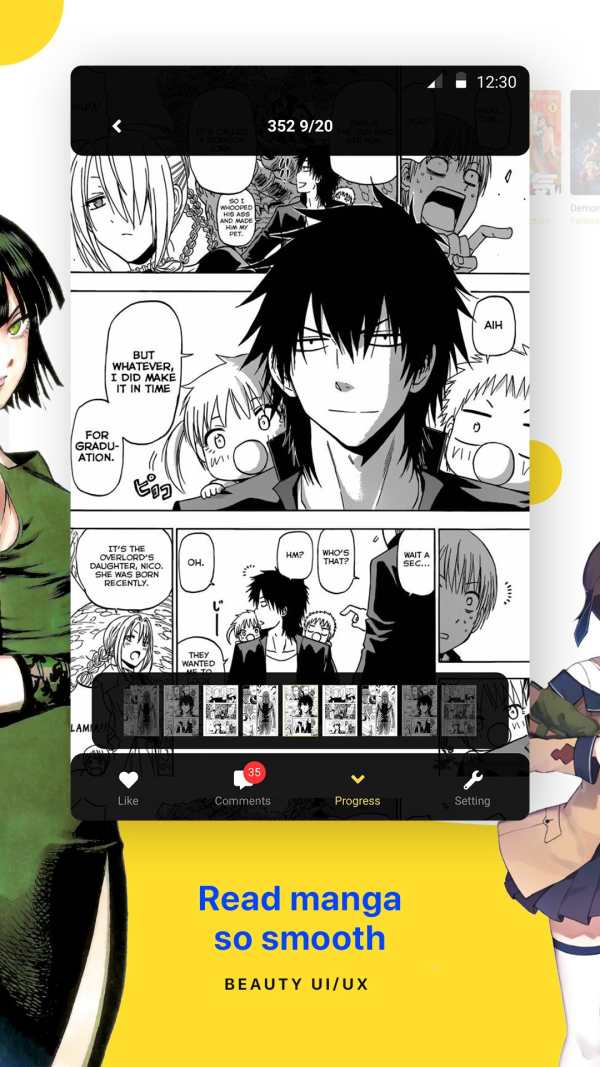 Manga Reader : Free & Offline Without WiFi screenshot 1