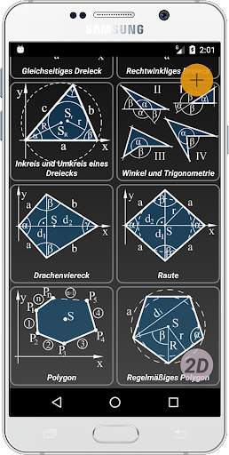 Geometryx: Geometrie - Rechner screenshot 2