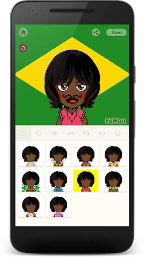 FaMoji Maker - Face Moji Meme for African Emoticon screenshot 5