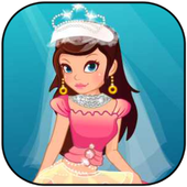 mermaid wedding games icon