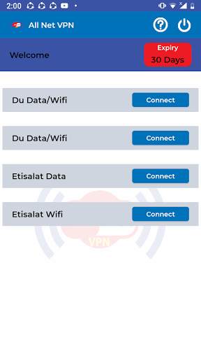 All Net VPN screenshot 1