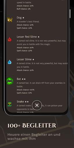Orna: GPS RPG Turn-based Game screenshot 3