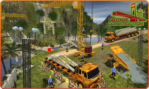 River Road Bridge Construction Crane Simulator 18 screenshot 1