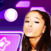 7 rings - Ariana Grande Hop World logo