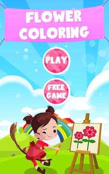 Flower Coloring Game screenshot 1
