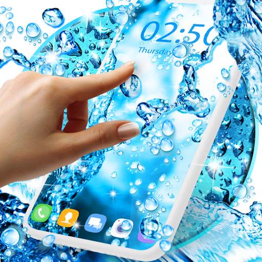 Water drops live wallpaper 25.8