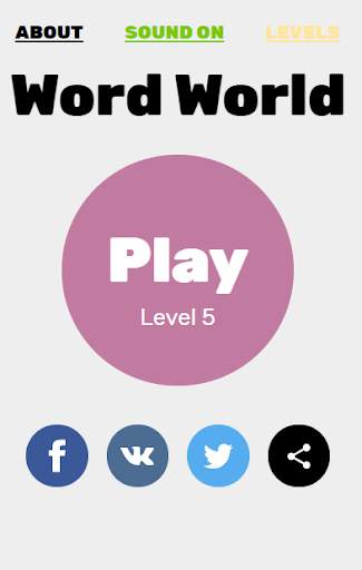 Word World: Word Search game 2019 screenshot 1