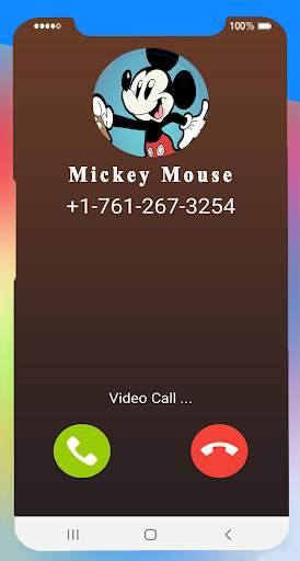 Call From Micky Video Mou‍se Game screenshot 1