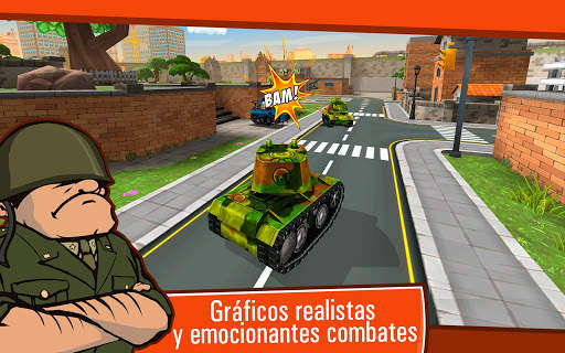 Toon Wars: Juegos de Tanques Multijugador Gratis screenshot 7