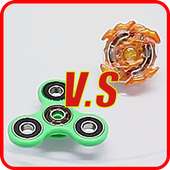 Fidget Spinner Beyblade Battle on 9Apps