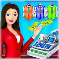 High School Uniform Cash Register: Dress Up Games logo