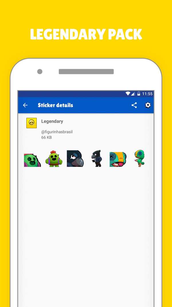 Brawl Stars Stickers: Stickers for WhatsApp screenshot 8