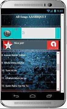 AASHIQUI 3 Super Hit Songs screenshot 3
