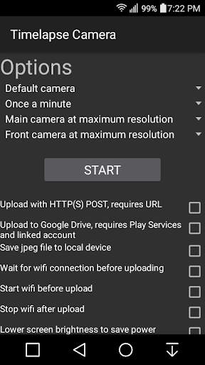 Network Timelapse Camera GPL screenshot 1