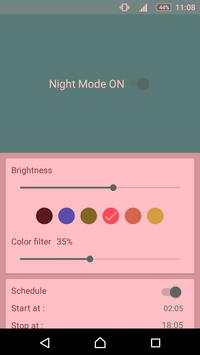 Night Mode - Blue Light Filter screenshot 4