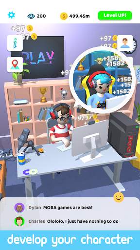 Idle Streamer! скриншот 4