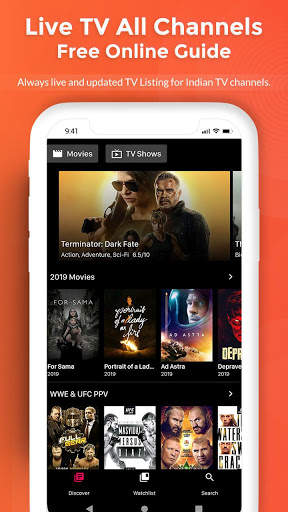 Live TV Channel Free Online Guide screenshot 2