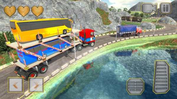 Bus Transport Trailer Truck Simulator 🚚 screenshot 5